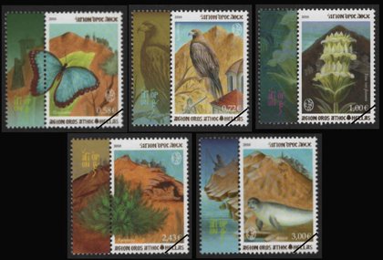 Mount Athos Stamps 2010-3