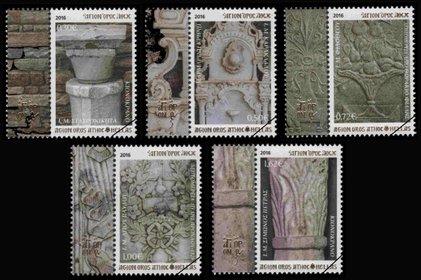 Mount Athos Stamps 2016-3