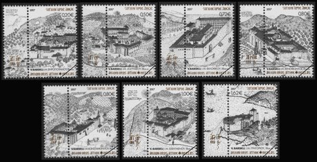 Mount Athos Stamps 2017-1