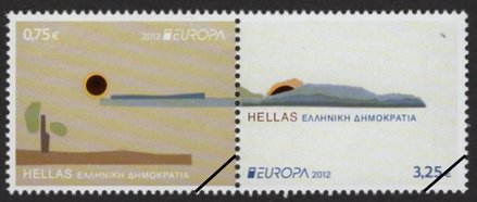 Greek Stamps 2012-3
